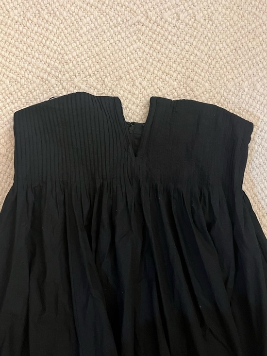 J. Crew Collection Strapless Maxi Dress with Pleats - Picture 8 of 8